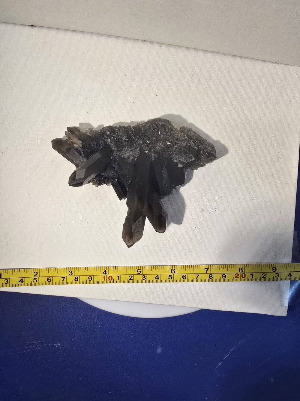 Smoky Quartz Crystal Cluster
